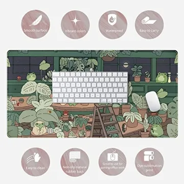 Cute Frog Mouse Pad - Perfect for Gamers and Girls