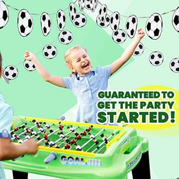 Novelty Place Soccer Party Decoration Banners - 32 Pcs
