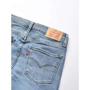 Levi's Women's 724 High Rise Straight Crop Jeans, Good Measure, 34 (US 18)
