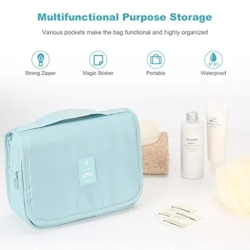 Mossio Hanging Toiletry Bag for All Your Travel Needs