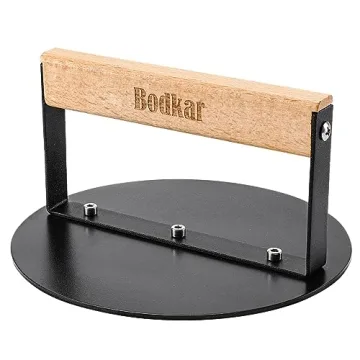 Bodkar Smash Burger Press 6 inch Round Cooking Essential
