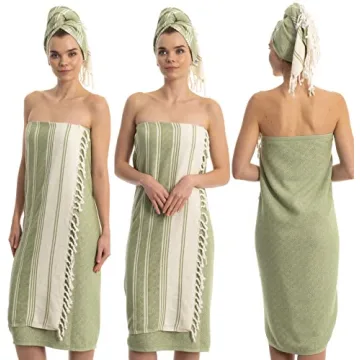 DEMMEX Organic Turkish Cotton Bath Towel - Luxury and Softness Guaranteed