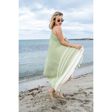 DEMMEX Organic Turkish Cotton Bath Towel - Luxury and Softness Guaranteed