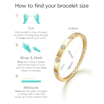 Elegant Moissanite Four Leaf Clover Bracelet for Women