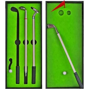 Golf Pen Gifts for Men & Women - Fun Desk Decor
