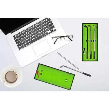 Golf Pen Gifts for Men & Women - Fun Desk Decor