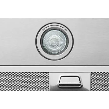 30" Matte Black Wall Mount Range Hood with Strong Suction