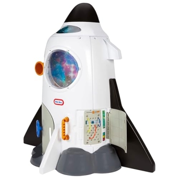 Little Tikes Adventure Rocket - Realistic Space Astronaut Role Play for Kids aged 2-6 Years, 40x18x1...