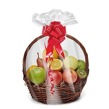 Purple Q Crafts Shrink Wrap Basket Bags | Clear PVC Gift Wrap