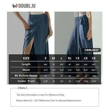 Stylish DOUBLJU Boho High Waisted Maxi Skirt for Women