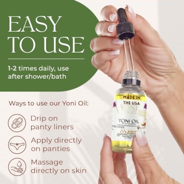 Natural Yoni Oil for Feminine Care and Freshness