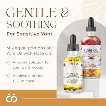 Natural Yoni Oil for Feminine Care and Freshness