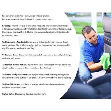 Energen 45% White Vinegar - Industrial Strength Cleaner