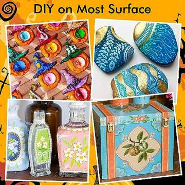 28 Metallic Dual Tip Acrylic Paint Markers for All Artists