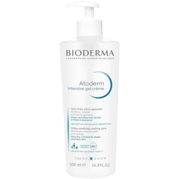 Bioderma Atoderm Intensive Gel-Crème Body Lotion - Ultra-Hydrating Treatment for Sensitive Skin