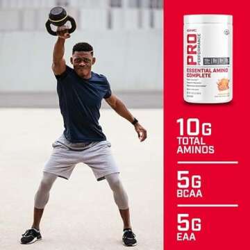 GNC Pro Performance Essential Amino Complete, Strawberry Banana, 15.87 oz., Supports Muscle Recovery