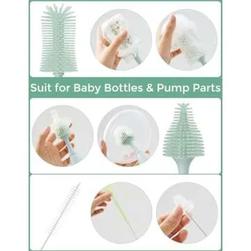 Momcozy Bottle Brush Kit for Easy & Effective Cleaning