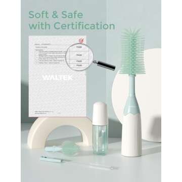 Momcozy Bottle Brush Kit for Easy & Effective Cleaning