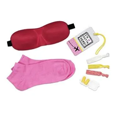 NPW-USA 7 Piece Beauty Junky In-Flight Essential Travel Comfort Kit