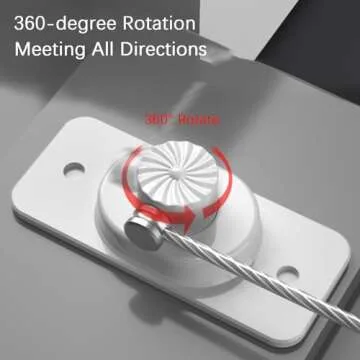 Heavy Duty Combination Refrigerator Lock (2 Pack) - Child Proof Cabinet Locks for Baby Safety, No Drilling Adhesive Fridge Locks, for Fridge, Cabinets, Drawers, Window and Child Safety Cabinet Lock