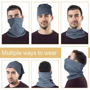 KGC Winter Neck Warmer Gaiter Pack for Men and Women