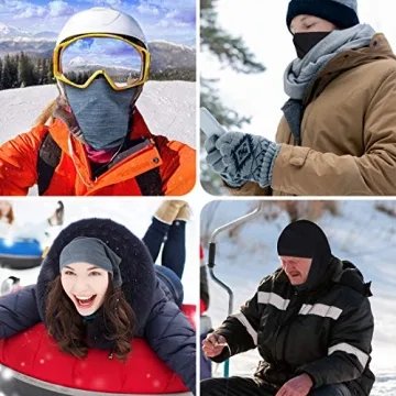 KGC Winter Neck Warmer Gaiter Pack for Men and Women