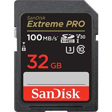 SanDisk Extreme Pro 32GB Memory Card Two Pack for Nikon