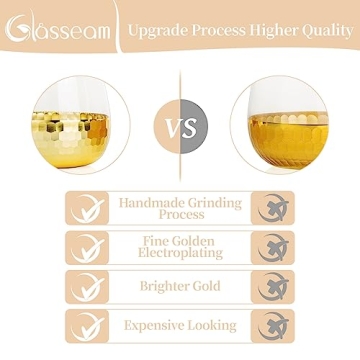 Gold Flower Vase for Home Decor and Wedding Centerpiece