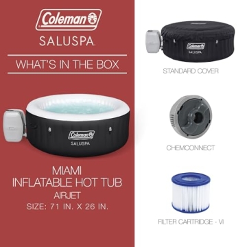 Coleman SaluSpa Inflatable Hot Tub for 2-4 People
