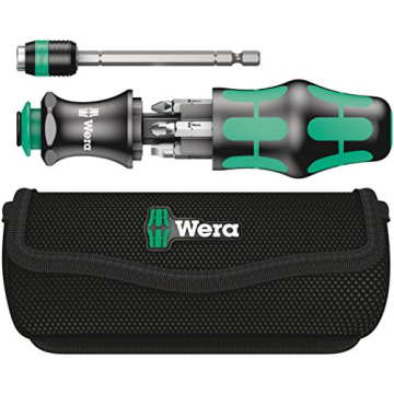 Wera KK25 Replacement Type Screwdriver Bit Set - Compact and Versatile Tool