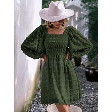 Miessial Women's Tied Waist Floral Mini Dress Summer Sleeveless Flowy Dress