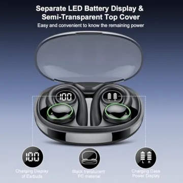 Wireless Earbuds with ENC Mic and 48H Battery Life