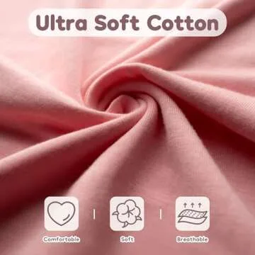 Newborn Baby Knotted Gown, Ultra Soft Silky Infant Long Sleeve Sleeper with Tie Bottom, Baby Girl Sl...