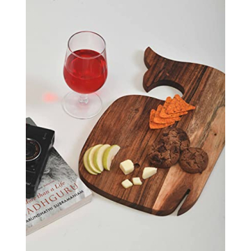 Affinity Decor Whale Cutting Board for Cheese and Serving