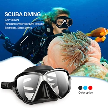 Panoramic HD Snorkel Diving Mask for All Ages