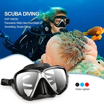 Panoramic HD Snorkel Diving Mask for All Ages