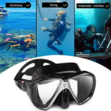 Panoramic HD Snorkel Diving Mask for All Ages