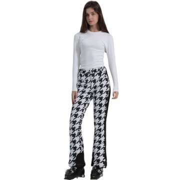 GSOU SNOW Women's Waterproof Ski Pants - Insulated & Stylish