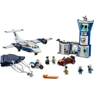 LEGO City Sky Police Air Base Set 529 Pieces for Action-Play