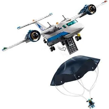 LEGO City Sky Police Air Base Set 529 Pieces for Action-Play