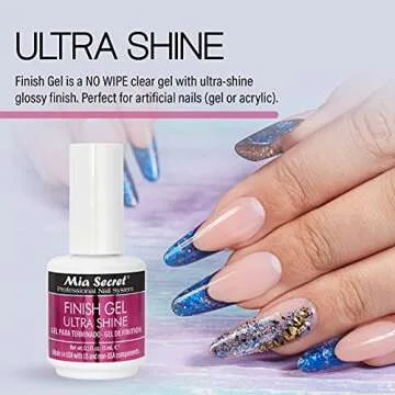 Mia Secret UV Finish Gel 15 ml High Gloss Top Coat