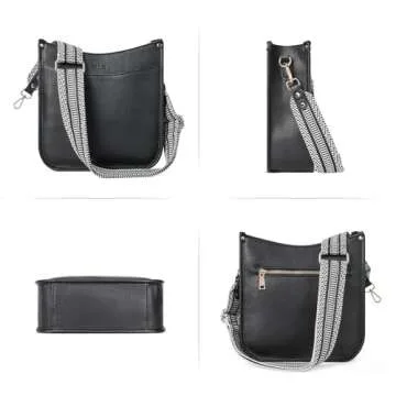 CLUCI Crossbody Bags For Women Trendy Fashion Shoulder Bag Vegan Leather Purse For Ladies with Adjustable Strap