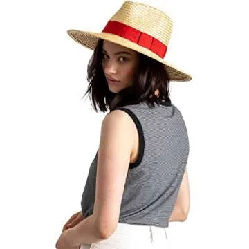Stylish Brixton Joanna Straw Hat for Summer Adventures