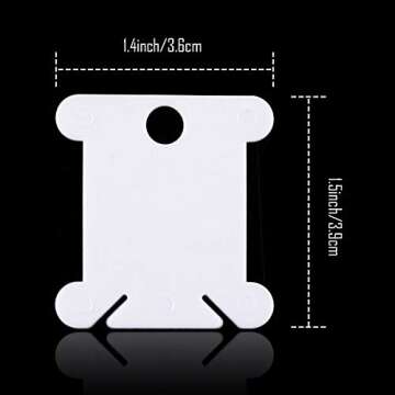 Caydo 50 Skeins Embroidery Thread Set for Crafts