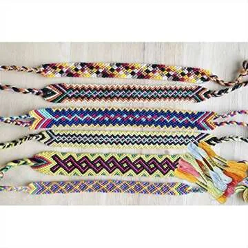 Caydo 50 Skeins Embroidery Thread Set for Crafts