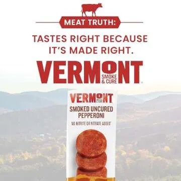 Vermont Smoke & Cure Uncured Pepperoni for Pizza & Charcuterie