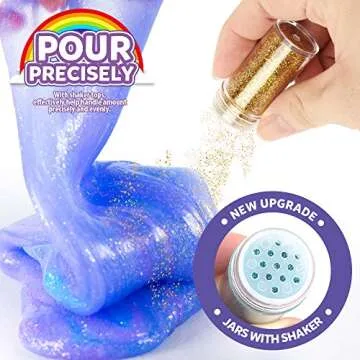 LEOBRO 24 Colors Fine Cosmetic Glitter Set for All Occasions