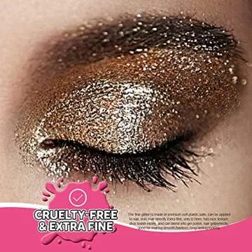LEOBRO 24 Colors Fine Cosmetic Glitter Set for All Occasions