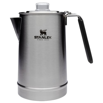 Stanley Hold Tight Percolator - 1.1QT Stainless Steel Coffee Maker