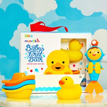 Munchkin Baby's First Bath Set for Safe Fun